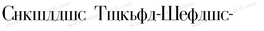 Cyrillic Normal-Italic字体转换